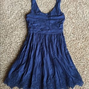 Julian Taylor Navy Dress Size 10